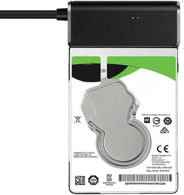 Alt view image 4 of 5 - 45CM USB 3.0 To Sata 3 2 1 Adapter Converter Cable SataIII To USB3.0 For 2.5" 3.5" inch Sata III II I HDD SSD Hard Disk Drive