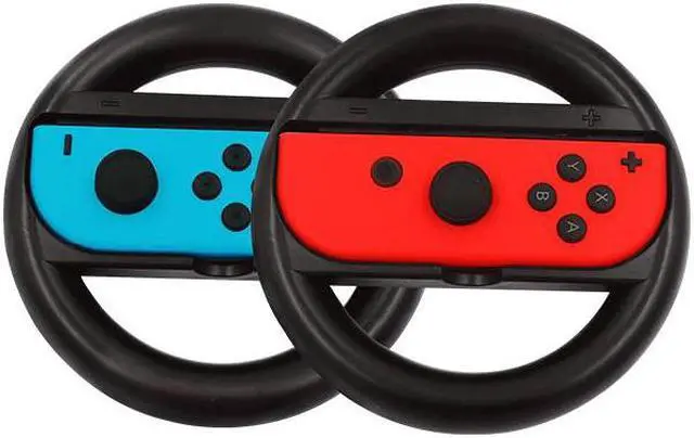 Alt view image 2 of 5 - Joycon Game Steering Racing Handle Steer Wheel Holder for Nintend Switch NS Joy-Con Controller Hand Grip Stand Support Accessory