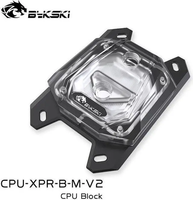 Alt view image 4 of 5 - CPU Water Block use for AMD RYZEN 3000 RYZEN 7 RYZEN 5 RYZEN 3 AM3/AM3+/AM4 X470 X570 Motherboard Socket