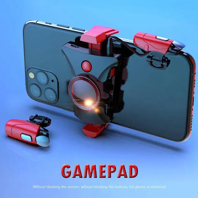 Alt view image 3 of 5 - Link for Dropship Universal Game Controller Gamepad Grip Trigger Button Joystick for iPhone Android Mobile Phone PUBG Game