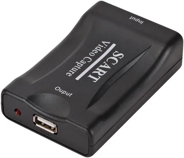 Alt view image 4 of 5 - Video Capture Card USB 2.0 Scart Video Grabber Record Box for PS4 Game DVD Camcorder Camera Recording Live Streaming