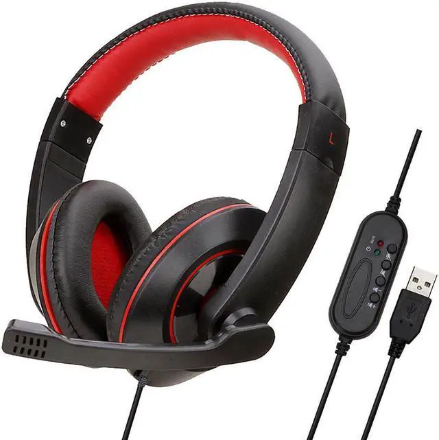 Alt view image 3 of 3 - selling 2020 Gaming Headset USB Over-Ear Stereo Gaming Headphone Microphone For N-Switch Support Wholesale and Dropshipping