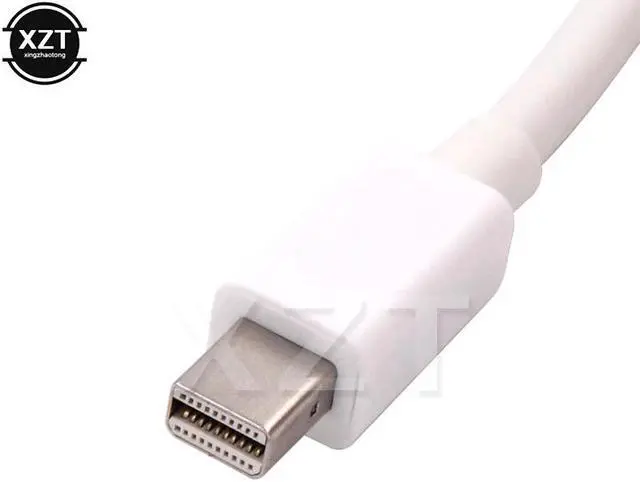 Alt view image 3 of 4 - For MacBook Air Pro iMac Mac Mini Thunderbolt Mini DisplayPort Display Port Mini DP To VGA Cable Adapter 1080P  for HDTV Monitor