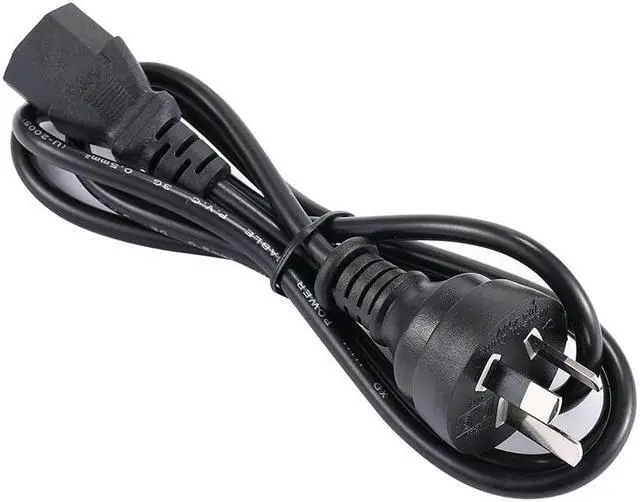 Alt view image 5 of 5 - Power Cord Cable EU US UK AU Adapter 1.2M Cable 3 Prong Connector for PC Charge Power Supply 3D Printer