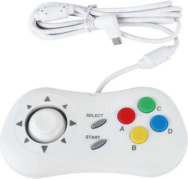Alt view image 4 of 5 - Neogeo Mini Wired Gamepad For  40th Type C Retro Game Controller