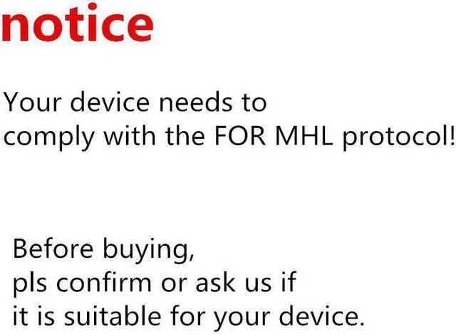 Alt view image 4 of 5 - Micro USB To HDMI Adapter Cable Male to Female 1080P HD for MHL Device HDTV Adapters For  Galaxy