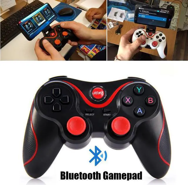 Main image of Bluetooth Gamepad Joystick For Android Wireless Gaming S600 STB S3VR Game Controller for Mobile Phones PC