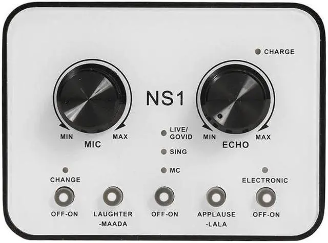 Alt view image 3 of 5 - Microphone Sound Card Ns1 Mobile Phone Streamer Live Broadcast Sound Card For Mobile Phone Computer Pc Microphone