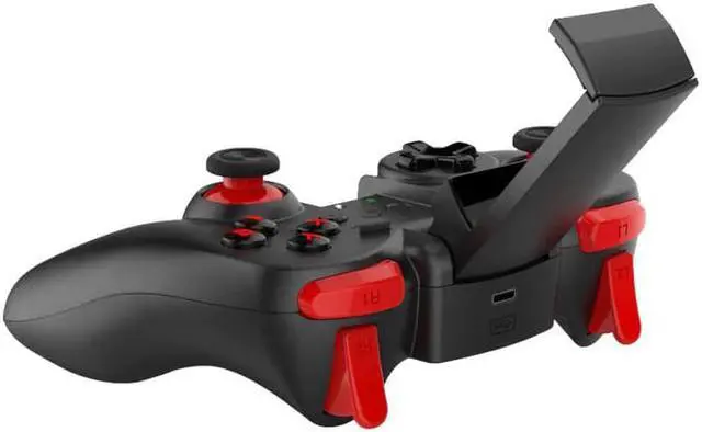 Alt view image 3 of 5 - X5Plus Wireless Android Gamepad Joystick Game Controller Bluetooth BT3.0 Joystick for Mobile Phone Tablet TV Box Holder