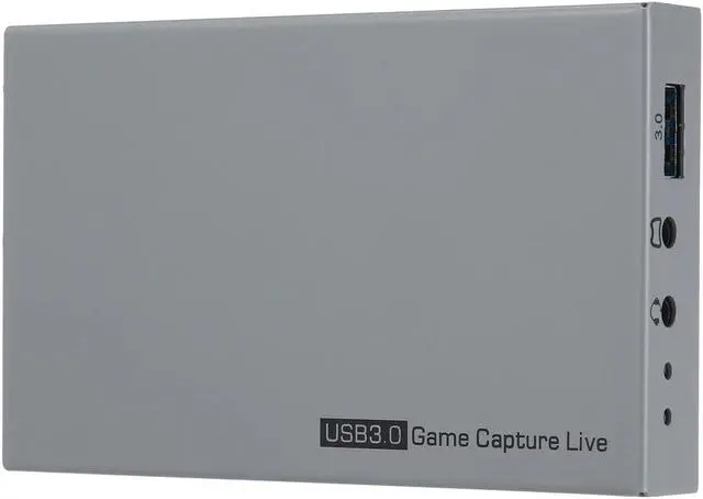 Alt view image 4 of 5 - 269 USB 3.0 Video Game Capture Box 1080P HD for Live Video Support 4K Video Input and Output MIC Input Gamepad Audio Input