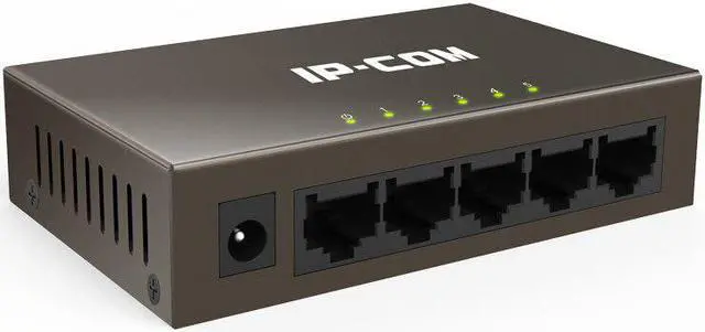 Alt view image 3 of 5 - 5-Port Fast Ethernet Unmanaged Switch network ethernet switch rj45 lan hub internet splitter ethernet hub Plug and Play