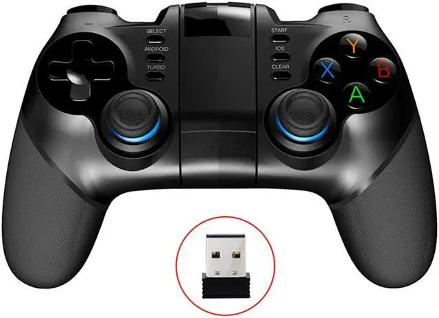 Main image of 2.4GHz Bluetooth Controller Smart TV PC Mobile Phone Wireless Gamepad Joystick for Android/iOS Bluetooth Gamepad Controller