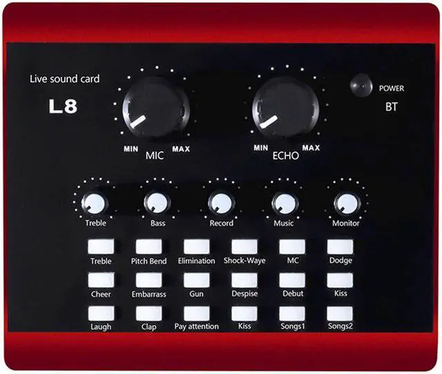 Alt view image 3 of 5 - Live Sound Card, Voice Changer Device for PS5//Phone/iPad/Computer,Sound Card with Multiple Funny Sound Effect