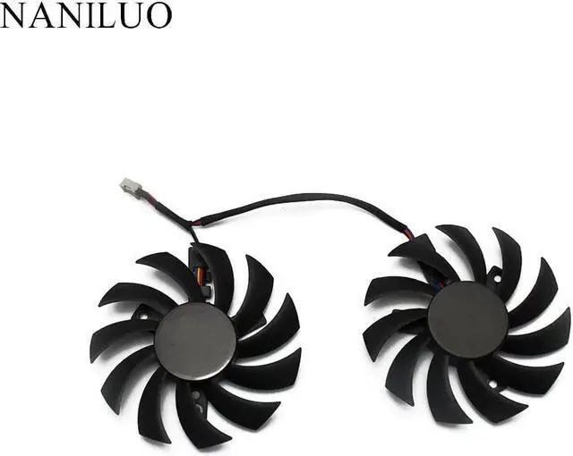 Alt view image 2 of 5 - 75MM PLD08010S12HH 000 0.35A GTX1060 Cooler Fan For ZOTAC GeForce GTX 1060 3GB AMP! Edition Video Card Cooling Fan