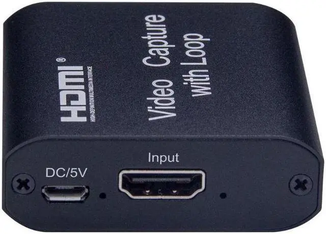 Alt view image 2 of 5 - Video Capture Card Screen Recorder USB2.0 1080P High Definition Game Capture Streamer Device with Loop