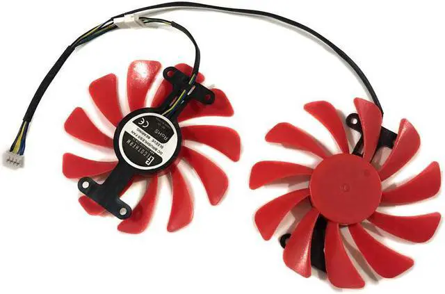 Main image of 2pcs/set Video Cards GTX1080 GPU Alternative Cooler Fan For gainward GTX 1080 gtx1080Ti Graphics Card Cooling