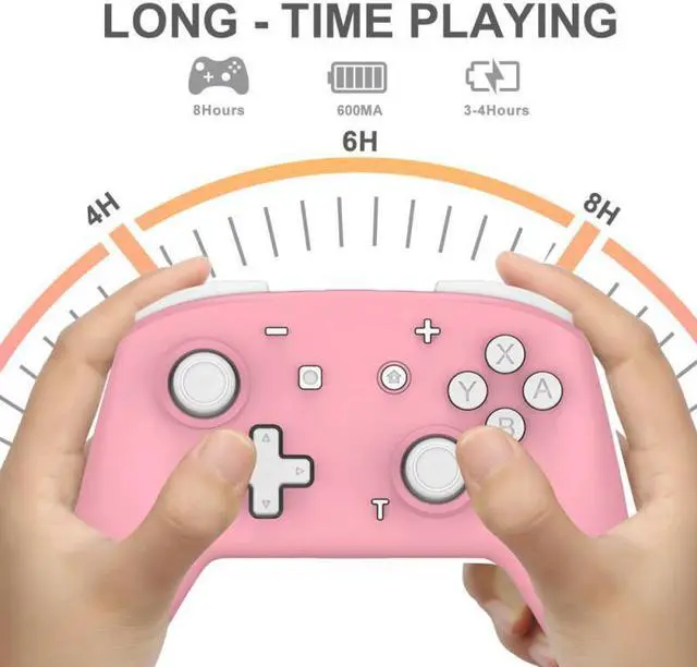 Alt view image 4 of 5 - 1Pcs Wireless Bluetooth Controller For Nintend Switch Pro Gamepad For Nintendoswitch NS Games Accessories Joystick Controller