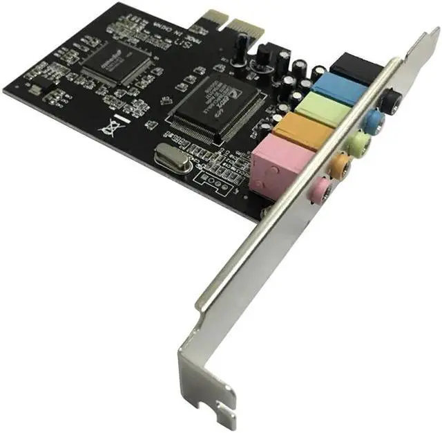 Alt view image 3 of 5 - PCI Express 6 Channel 5.1 CMI8738 Audio Sound Card PC Computer Compatible For Windows Ordinary Sound Card Extension Card