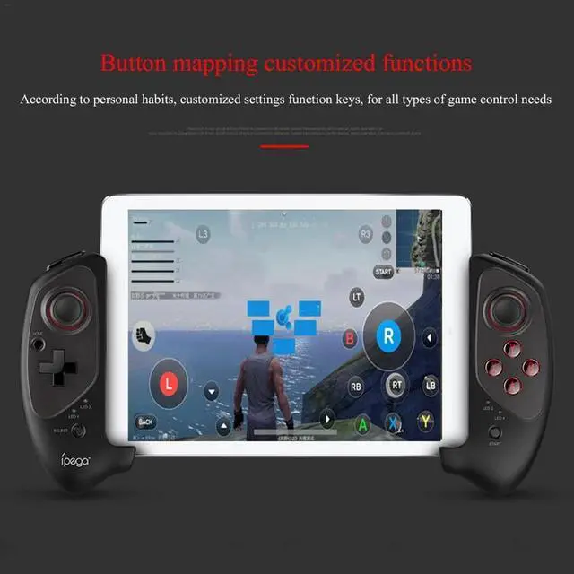 Alt view image 3 of 5 - PG-9083s For iPhone Gamepad Bluetooth 4.0 Wireless Joystick Retractable Gamepad Support Android IOS Tv Box PC