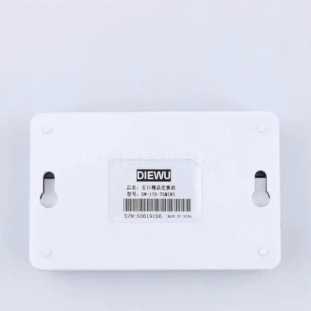 Alt view image 5 of 5 - High speed 100Mbps 5 Ports portas Mini Fast Ethernet LAN RJ45 Network Switch Switcher Hub Desktop PC US/EU adapter