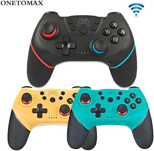 Alt view image 3 of 5 - For Nintend Switch Pro NS-Switch Pro Controller Gamepad Wireless-Bluetooth Gamepad Game joystick Controller with 6-Axis Handle