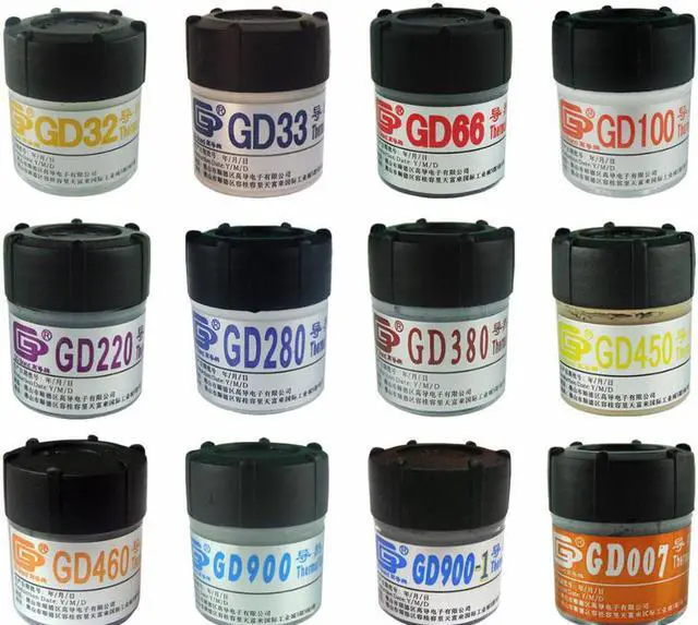 Main image of Conductive Grease Paste Silicone 900 Plaster CPU Heat Sink Compounds for CPU CN20/25/30 eals