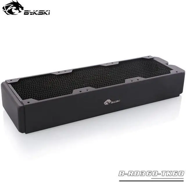 Alt view image 2 of 4 - B-RD360-TK60 360mm 3 x 12cm Triple Row Copper Radiator Water Cooling 60mm