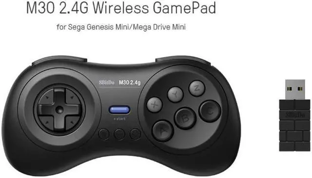 Main image of M30 2.4G Wireless Gamepad For Sega Genesis Mini Game Controller for Sega Mega Drive Mini and for Nintendo Switch Gampads