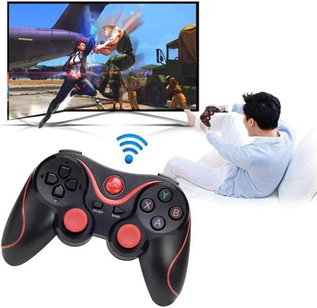 Alt view image 3 of 5 - BT Gamepad Game Controller For Android Phone TV Box Tablet PC Support mobile TV box tablet handle