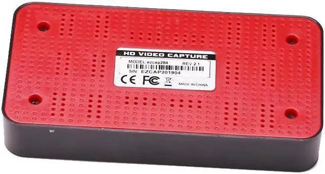 Alt view image 3 of 5 - 284 USB 2.0  Game Recorder HD Video Capture Card Grabber Mic In Audio Out Loop OBS Live Streaming Box,One Key Recording