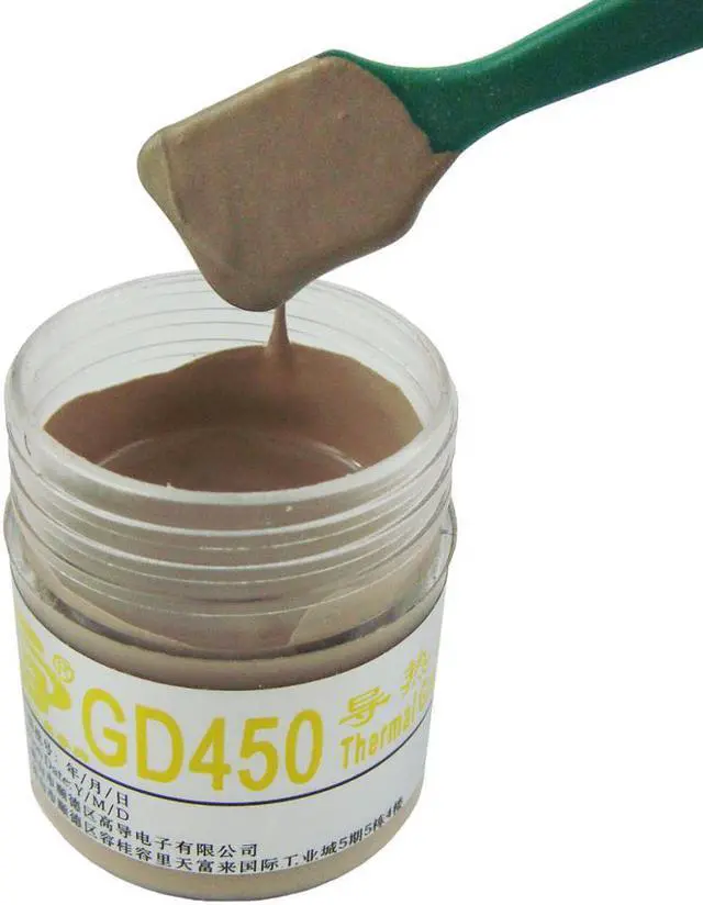 Alt view image 4 of 5 - Conductive Grease Paste Silicone 900 Plaster CPU Heat Sink Compounds for CPU CN20/25/30 eals