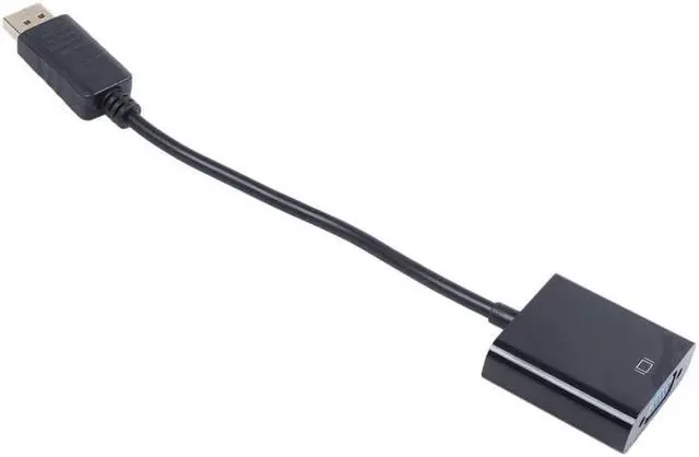 Alt view image 4 of 5 - 1080p DP DisplayPort Male to VGA Female Converter Adapter Cable Stock