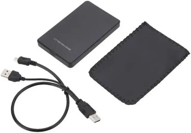 Alt view image 3 of 5 - 4 Colors 2.5 Inch SATA Hard Drive HD Enclosure For Hard Drive Disk USB 2.0 HDD Portable Case Portable Compatible