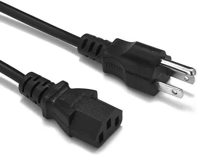 Main image of AC Power Cord 3 Prong 1.2m 100W AU UK Euro IEC C13 Power Supply Extension Cable For Power Adapter Router DVD