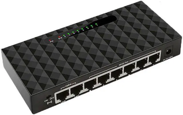 Main image of 8 Port Gigabit Network Switch 10/100/1000Mbps Gigabit Ethernet Network Switch Lan Hub High Performance Ethernet Smart Switcher