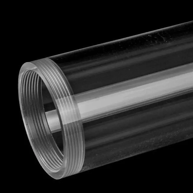 Alt view image 3 of 4 - water cooling reservoir OD 60mm acrylic water tank length 65 130 190mm pump fitting