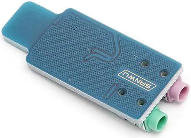 Alt view image 4 of 5 - CM108 USB Drive  Sound Card Laptop Computer External Sound Card Module