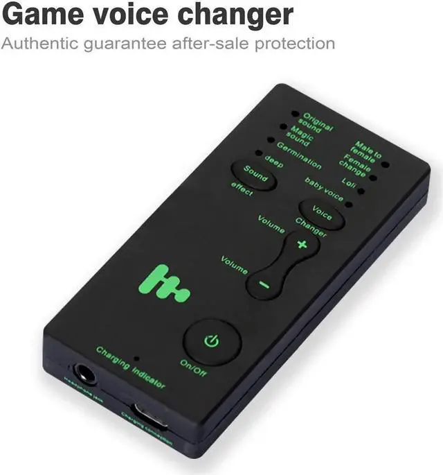 Alt view image 2 of 5 - Voice Changer Microphone Disguiser 4 Voice Changing Modes Male/Female/Loli/Baby Voice For PC Phone Sound Card Changer