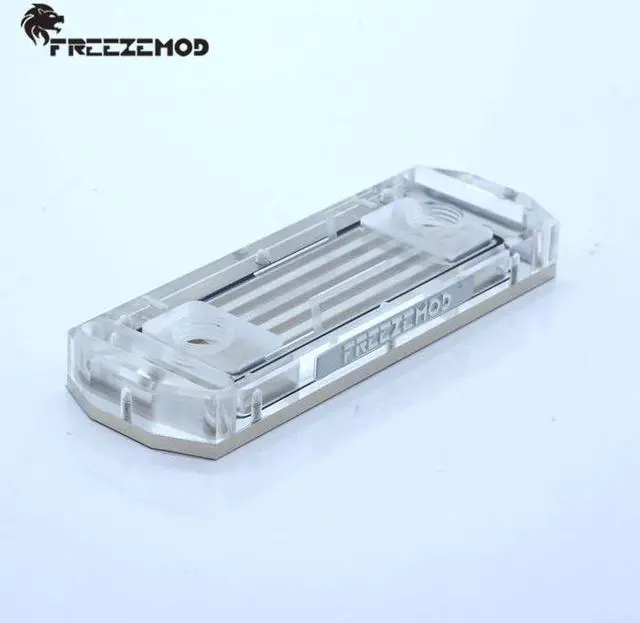 Alt view image 3 of 5 - computer memory water cooling block compatible with pirate ship comb support 4 memory. MEO-PM0A