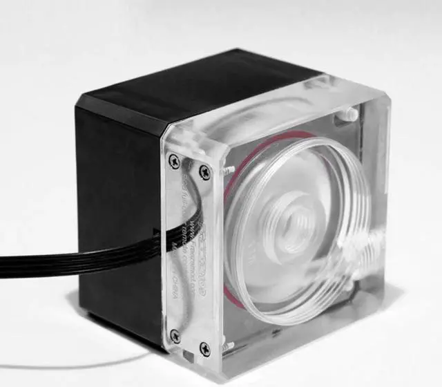 Alt view image 3 of 5 - Water Cooling Mute Pump with 4 meter flow 800L/H Flow support RGB AURA 95AD