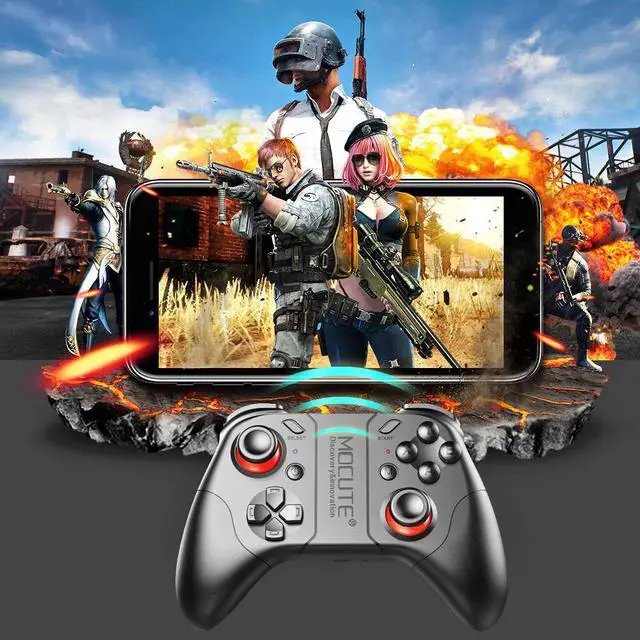 Alt view image 2 of 5 - 053 Bluetooth Gamepad Android Joystick PC Wireless Controller Remote VR Game Pad for PC Smart Phone Tablet TV Box Holder