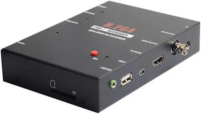 Alt view image 2 of 5 - 286 SDI HDMI HD Video Capture Recorder Live Streaming Support FOOTSWIT For USB Flash/HDD/For  card With Remote Control