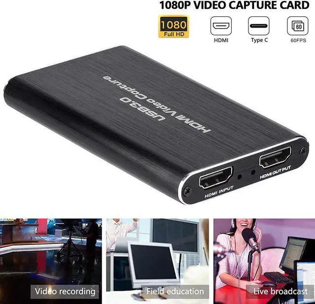 Alt view image 2 of 5 - HD 1080P 4K  Video Capture Card  To USB 3.0 Video Capture Board Game Record Live Streaming Broadcast Loop Out