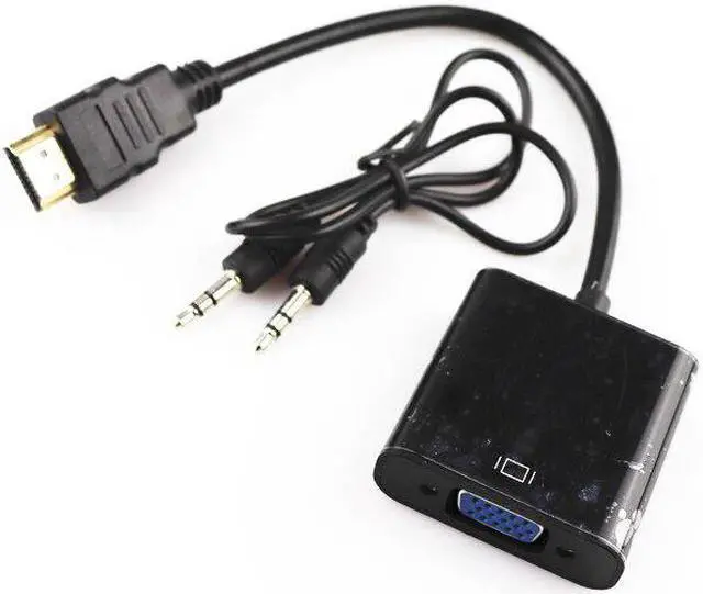 Main image of to VGA Adapter Digital to Analog Video Audio Converter Cable  2 VGA Connector For Xbox 360 For PS4 PC Laptop TV Box
