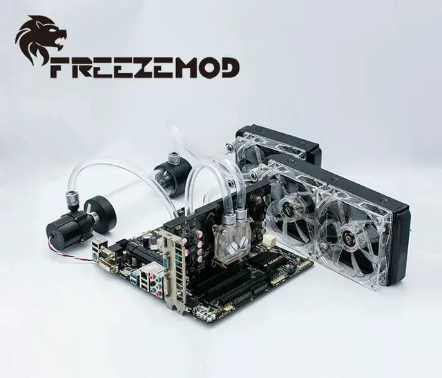 Main image of computer water cooling system Set basic set 2 for soft pipe ,-BKS2