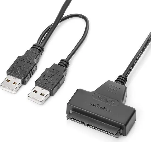 Main image of Sale Cable Sata USB 3.0 or USB2.0 to SATA 22Pin Adapter Cable for 2.5/3.5 inch HDD External Power Hard Disk Drive Converter