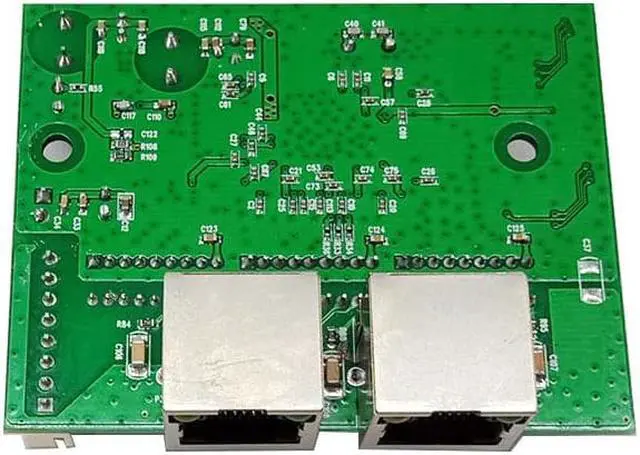 Alt view image 5 of 5 - 3port 10/100/1000Mbps Gigabit network Switch RJ45 with LED display PCBA board factory OEM/ODM ethernet switch 1000mbps