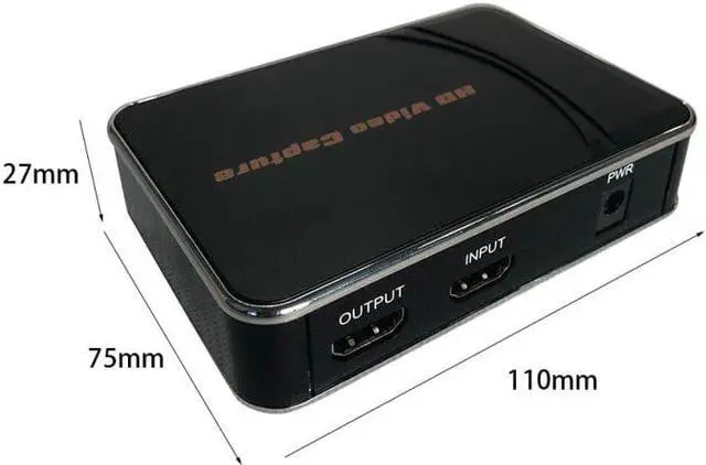 Alt view image 2 of 5 - 280HB HD Video Capture Capture 1080P Video INPUT/OUTPUT For Blue Ray Tv Box Computer,Game Box Etc With Mic Microphone