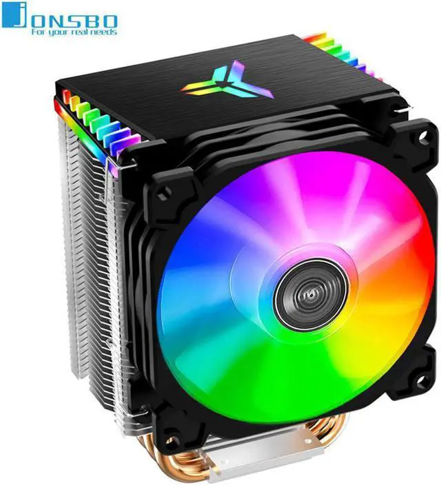 Main image of CR-1400 PWM 4Pin 12V Computer PC Case Fan 5V 3Pin ARGB 4 Heat-pipes Tower CPU Cooler Radiator Cooling Fans For Intel
