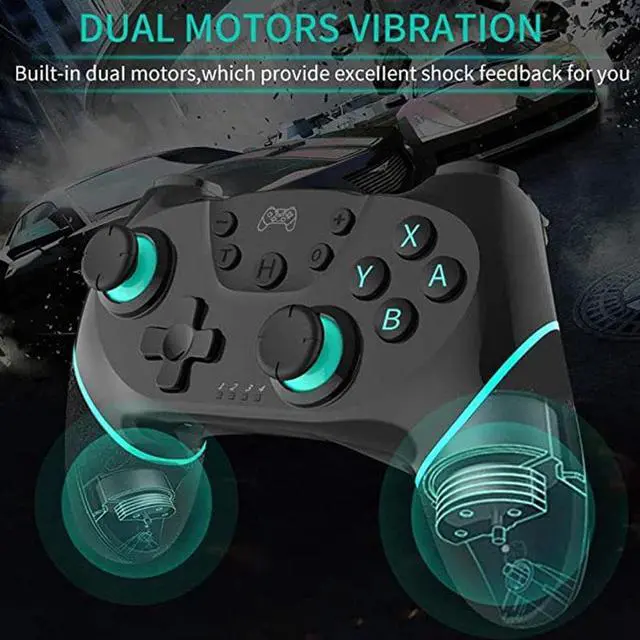 Alt view image 3 of 5 - Game Controller For Nintend Switch Pro Controller Bluetooth Gamepad For NS-Switch NS Switch Pro Controller Joystick